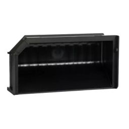 Bosch Rexroth Plastic Storage Bin, 86 mm x 173 mm x 50 mm, Black, 3842346296-picture-1