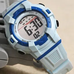 ON TIME OCTUS Unisex Kids Printed Dial & Bracelet Style Straps Digital Watch DIGITAL-035 SKY BLUE-picture-34
