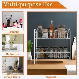 RUBOXA White Set of 2 Regular Multi-Utility Organisers image 3