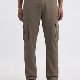 Pepe Jeans Men Straight Fit Cargos Trousers-image-82