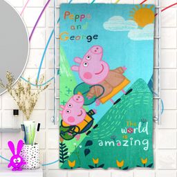 Peppa Pig Athom Living Amazing World Kids Bath Towel - Green-image-47