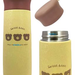 FunBlast BPA Free Double Walled Insulated Stainless Steel Cartoon Print Water Bottle - 350 ML-image-31