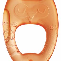 BeeBaby Owl Shape BPA Free Cooling Water Filled Teethers - Orange-15