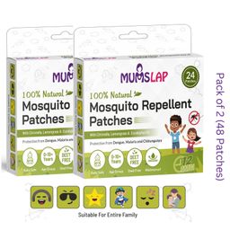 100% Natural Mosquito Repellent Patches for Babies & Kids - 48 Patches-picture-24