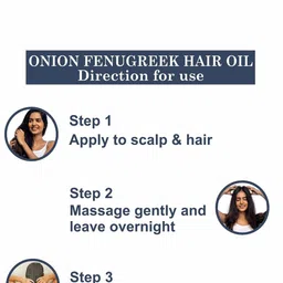 Park Daniel Set Of 2 Onion Fenugreek Hair Oil - 60 ml Each image 2