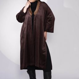 LetsDressUp Women Suede Longline Tailored Jacket-image-98