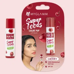 MyGlamm Color Pop Lip Balm-Cherry-4.6g-image-79