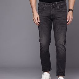 Louis Philippe Jeans Men Smart Skinny Fit Heavy Fade Stretchable Jeans-image-14