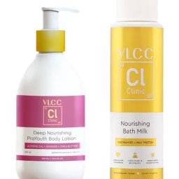 VLCC Clinic Nourishing Bath Milk & ProYouth Body Lotion Combo-image-14