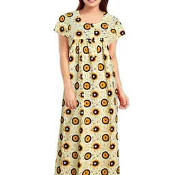 AAKARSHANA CREATION Women Printed Cotton Nightdress-picture-48