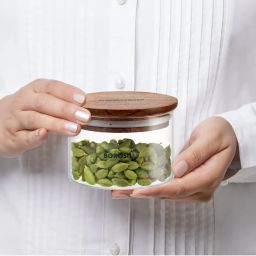 borosil Borosil¿Transparent Glass Jar & Container (300ml) image 4