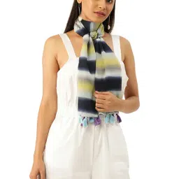 Trend Arrest Multicolor Striped Scarf-38