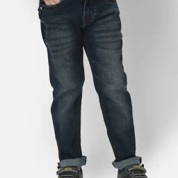 Crimsoune Club Boys Blue Solid Jeans-image-83