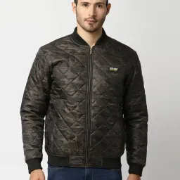 Pepe Jeans Green Mandarin Collar Slim Fit Jacket-picture-29