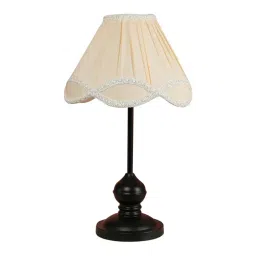 Tucasa NTU-32 B-22 Table Lamp with Metal base (Beige)-30