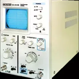 Crown CES 5010 Single Trace Portable Oscilloscope Bandwidth-10MHz Display-70mm-43