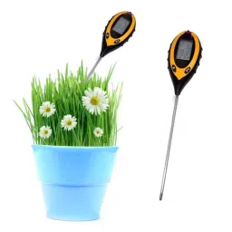 FreshDcart 4-in-1 Hydroponic Soil Ph Tester Moisture Meter for Soil testing Machine with Sensor Prob image 2