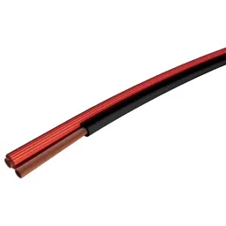 RS PRO 2 Core Speaker Cable 0.75 mm² CSA 2.10x4.2 mm Outer Diameter, 1368132 (Roll of 100 Metre)-28