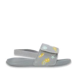 Puma Kids Popcat 20 Backstrap V2 Cool Grey Sling Back Sandals-image-6