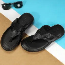 Mochi Men's Black Casual Sandals-picture-20