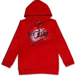 Cavio Kids Red Cotton Printed Full Sleeves T-Shirt-picture-31