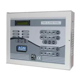 Agni 16x2 Character LED Display Fire Alarm Control Panel 2 Zone 30/200 W (Normal Fire) Grey-image-51
