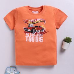YK X Minute Mirth Boys Cotton Hot Wheels Printed T-shirt-picture-20