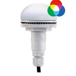 RS PRO Panel Mount 24 V Blue, Green, Purple, Red, White, Yellow Steady Beacon, 2204985-92
