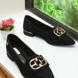 Elle Women's Black Casual Pumps-image-36