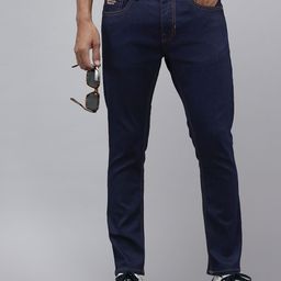 U.S. Polo Assn. Denim Co. Men Henry Skinny Fit Mid-Rise Stretchable Jeans-image-10