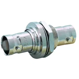 AMPHENOL RF RF Adapters BULKHEAD ADAPTER, BNC JACK-BNC JACK, 031-220G-RFX.-22