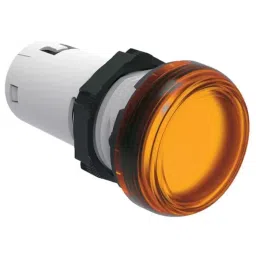 Lovato LPML, Panel Mount Orange LED Pilot Light, 22 mm Cutout, IP66, IP67, IP69K, Round, 120V, LPMLE1-picture-44
