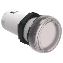 Lovato LPML, Panel Mount Clear LED Pilot Light, 22 mm Cutout, IP66, IP67, IP69K, Round, 24V, LPMLB7-picture-48