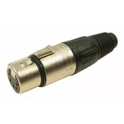 RS PRO Female Silver Contact Plating Cable Mount XLR Connector 5 Way, 2080617 (Bag of 2 Piece)-picture-10