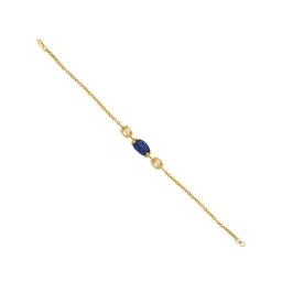 Sri Jagdamba Pearls 22 kt Gold Rakhi cum Bracelet-image-97