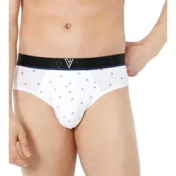 Van Heusen White Printed Briefs-picture-26