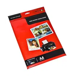 LC Photo Paper 180 GSM 20 Sheets White Glossy A4 Size for Color Photo Printing-40