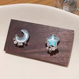 VAGHBHATT Star Shaped Studs Earrings-image-71