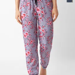 FashionRack Women Set Of 2 Floral Printed Mid-Rise Lounge Pants-picture-35