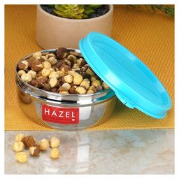 HAZEL Stainless Steel Air Tight Containers for Tiffin Box With Leak Proof for Kitchen 90 ML - Silver-27