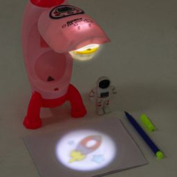 Kiddybuddy Space Fire Arrow Projector Toy - Pink-22