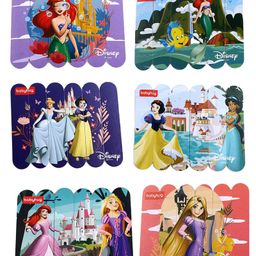 Babyhug Disney Frozen Princess Stick Puzzle - 18 Pieces-23