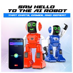 MIRANA TOYS Moonwalker | Smart Interactive Walking & Talking Robot (Blue) image 2