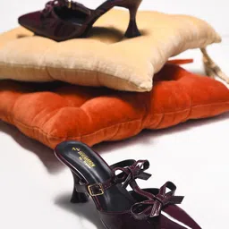 TRYME Party Stiletto Mules-49