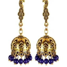 muccasacra Gold-Plated German Silver Earrings-picture-42