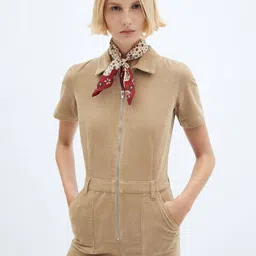 MANGO Corduroy Basic Jumpsuit-image-33