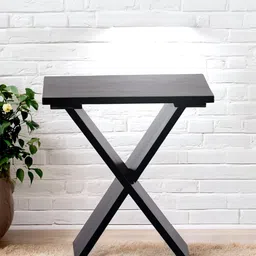 Ikiriya Black Rectangle Wood Contemporary Coffee Table-image-6