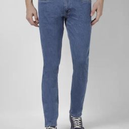 Numero Uno Mid Blue Skinny Fit Stretchable Jeans-image-86