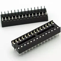 Invento 8 Pin DIL DIP IC Socket PCB Mount Connector ISC 593-25