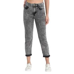 Kotty Grey Slim Fit High Rise Jeans-image-41